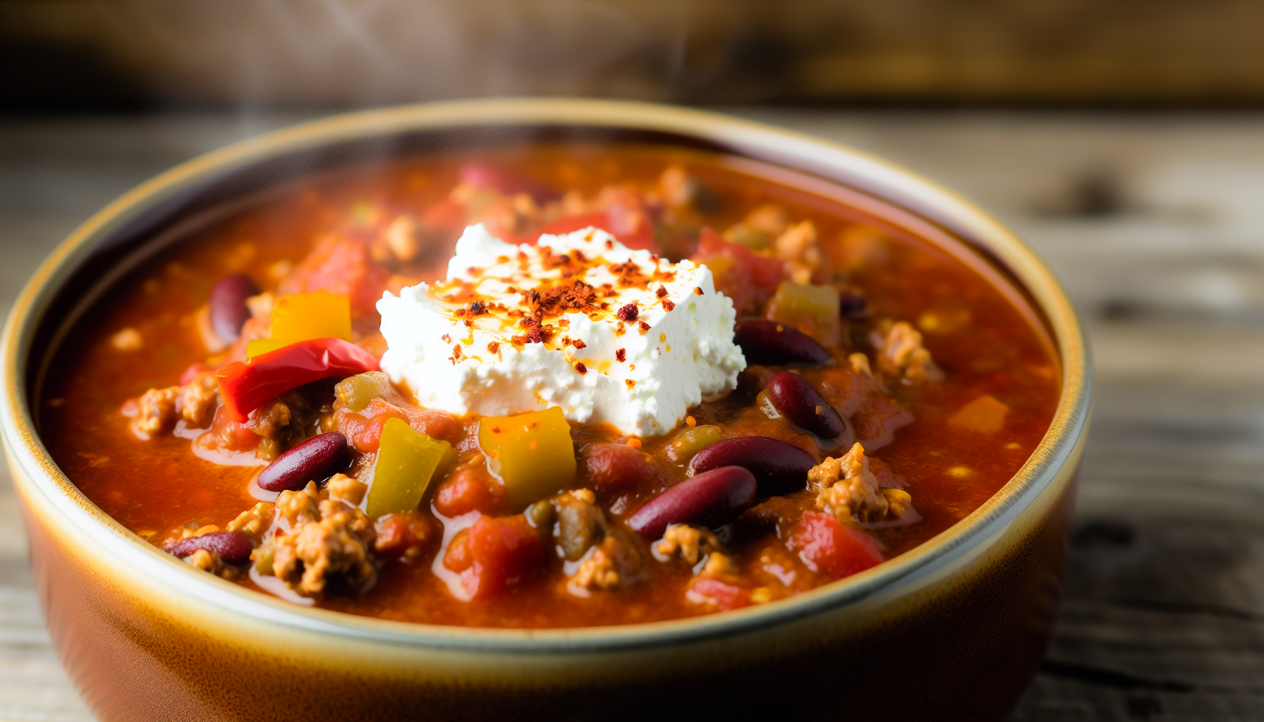 Hearty Turkey and Vegetable Chili