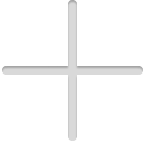 a white plus icon