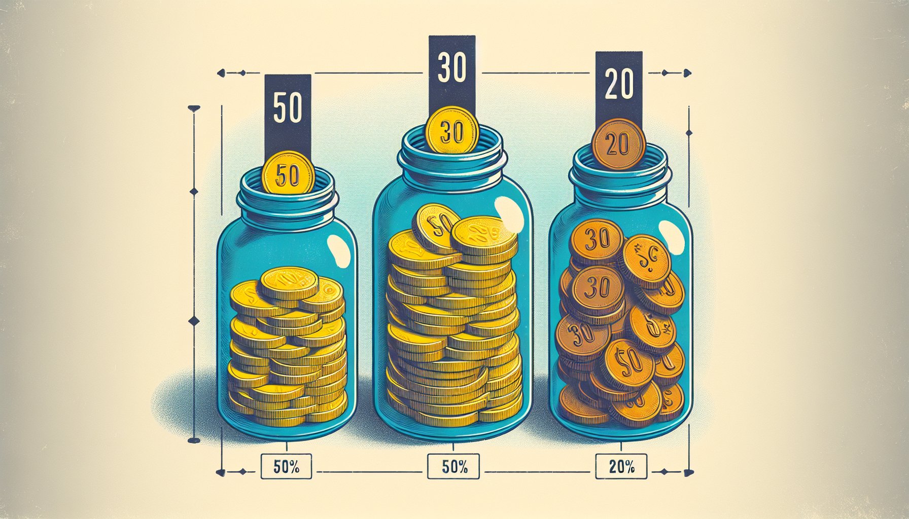 Illustration of budget allocation