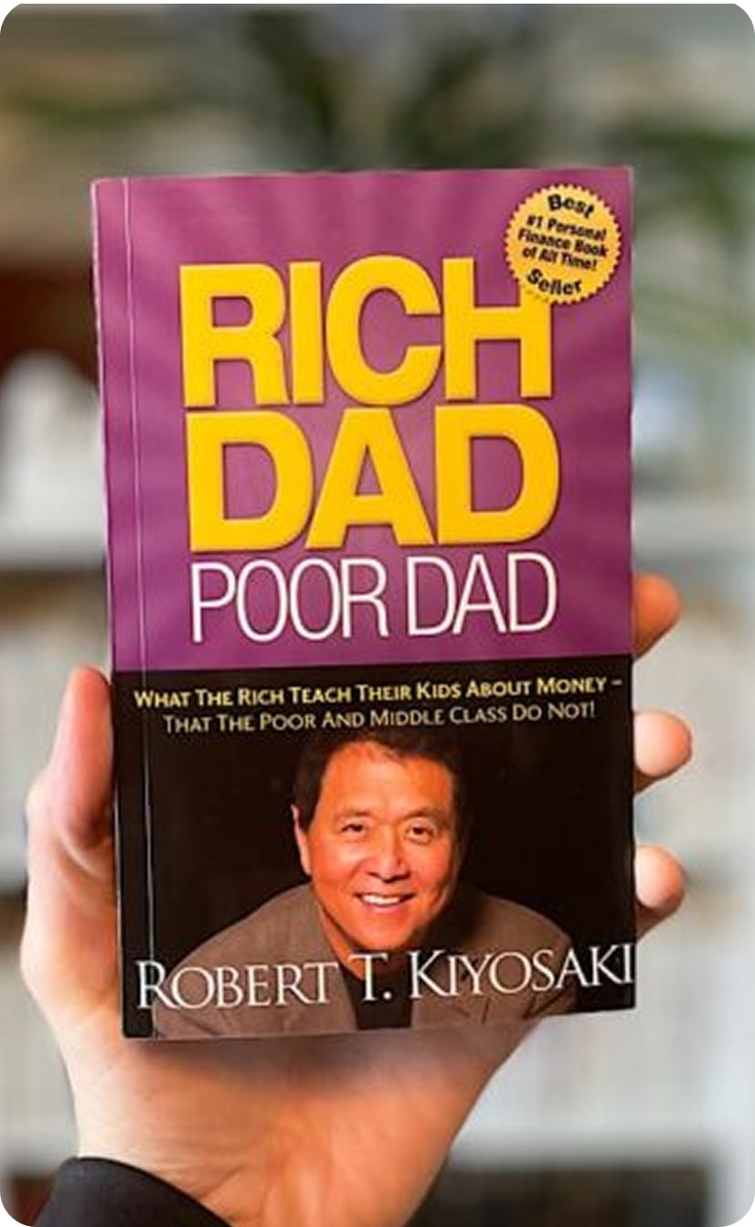 The Rich Dad Poor Dad book cover